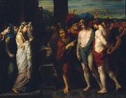 Pylades and Orestes Brought as Victims before Iphigenia
